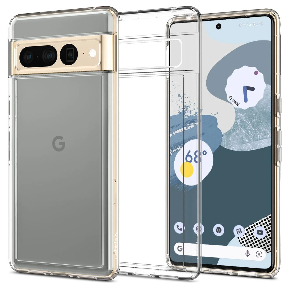 Hurtownia GSM - Case Spigen Ultra Hybrid Google Pixel 7 Pro Crystal Clear - SPN2551 - {ean13} - Hurt