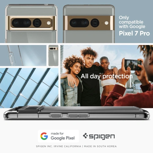 Etui Spigen Ultra Hybrid Google Pixel 7 Pro Crystal Clear