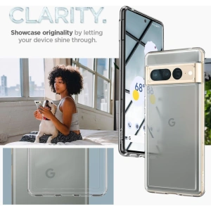 Hurtownia GSM - Case Spigen Ultra Hybrid Google Pixel 7 Pro Crystal Clear - SPN2551 - {ean13} - Hurt