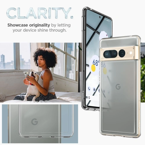 Etui Spigen Ultra Hybrid Google Pixel 7 Pro Crystal Clear
