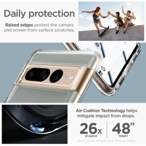 Hurtownia GSM - Case Spigen Ultra Hybrid Google Pixel 7 Pro Crystal Clear - SPN2551 - {ean13} - Hurt