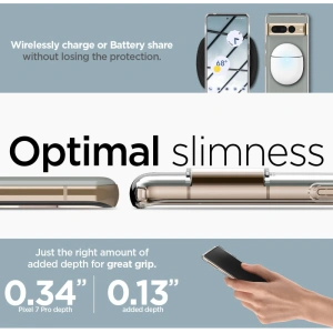 Hurtownia GSM - Case Spigen Ultra Hybrid Google Pixel 7 Pro Crystal Clear - SPN2551 - {ean13} - Hurt