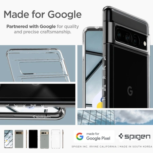 Etui Spigen Ultra Hybrid Google Pixel 7 Pro Crystal Clear