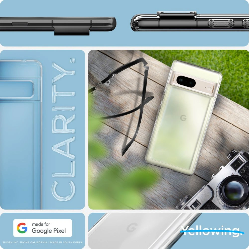 Hurtownia GSM - Case Spigen Ultra Hybrid Google Pixel 7 Kristallklar - SPN2553 - {ean13} - Hurt