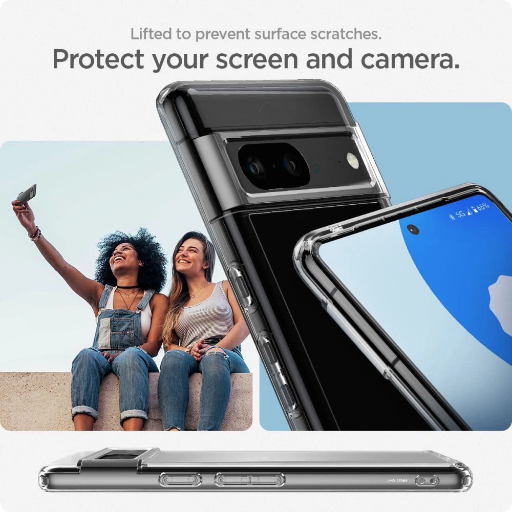 Hurtownia GSM - Case Spigen Ultra Hybrid Google Pixel 7 Kristallklar - SPN2553 - {ean13} - Hurt