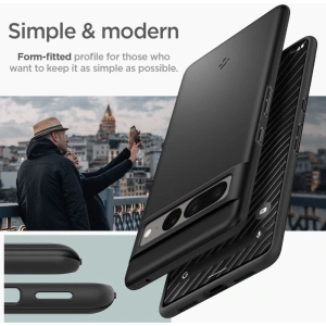 Hurtownia GSM - Etui Spigen Thin Fit Google Pixel 7 Pro Fekete - SPN2554 - {ean13} - Hurt