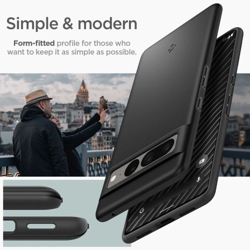 Etui Spigen Thin Fit Google Pixel 7 Pro Black