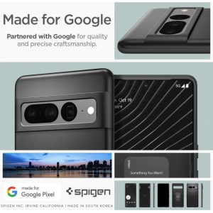 Hurtownia GSM - Case Spigen Thin Fit Google Pixel 7 Pro Schwarz - SPN2554 - {ean13} - Hurt