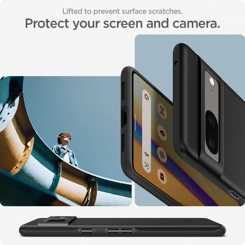 Hurtownia GSM - Etui Spigen Thin Fit Google Pixel 7 Černé - SPN2555 - {ean13} - Hurt