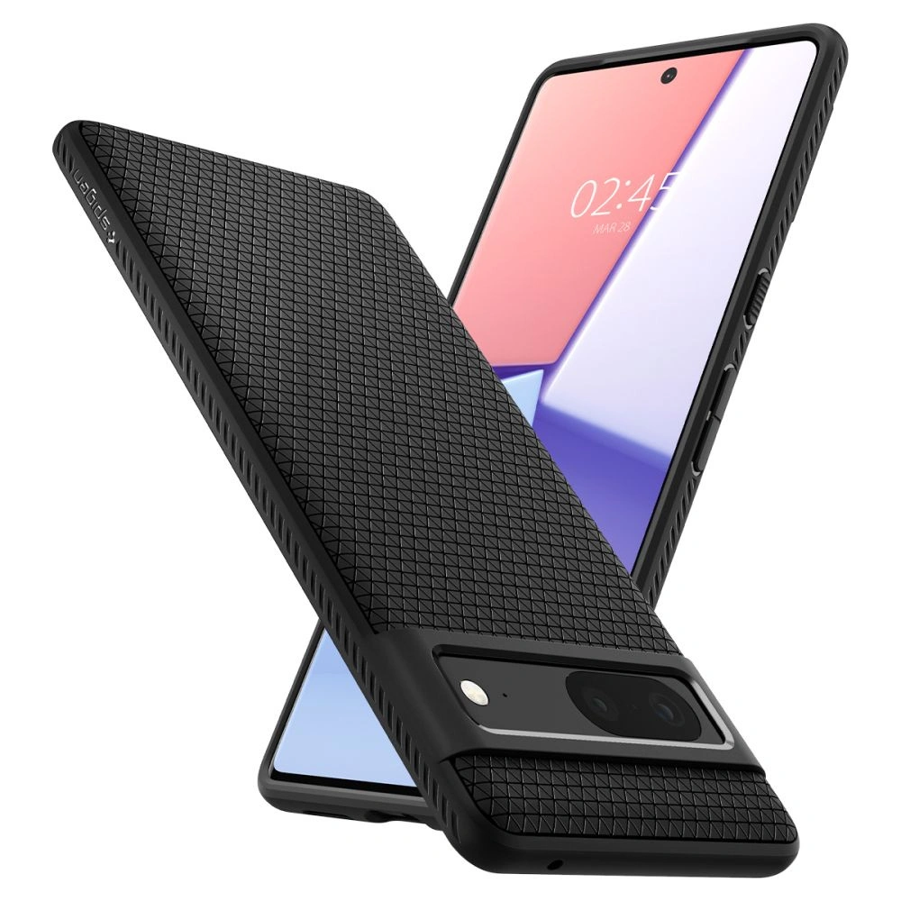 Hurtownia GSM - Etui Spigen Liquid Air Google Pixel 7 Matná černá - SPN2556 - {ean13} - Hurt