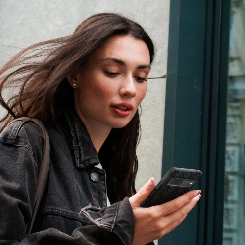 Etui Spigen Liquid Air Google Pixel 7 Matte Black