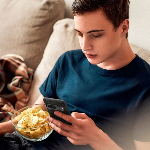 Etui Spigen Liquid Air Google Pixel 7 Matte Black