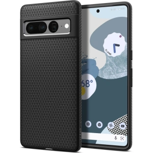 Hurtownia GSM - Case Spigen Liquid Air Google Pixel 7 Pro Matt Schwarz - SPN2557 - {ean13} - Hurt