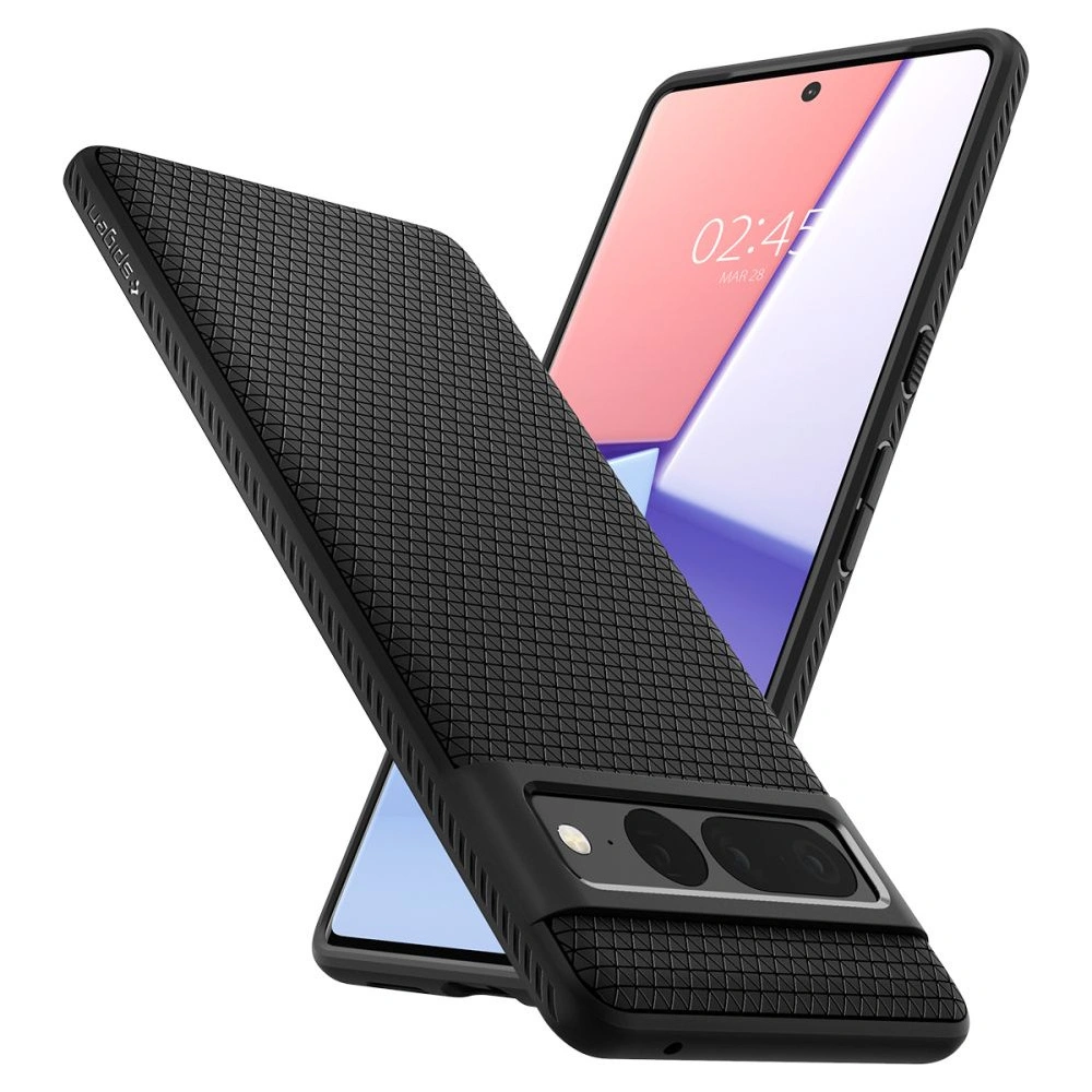 Hurtownia GSM - Etui Spigen Liquid Air Google Pixel 7 Pro Matt Fekete - SPN2557 - {ean13} - Hurt