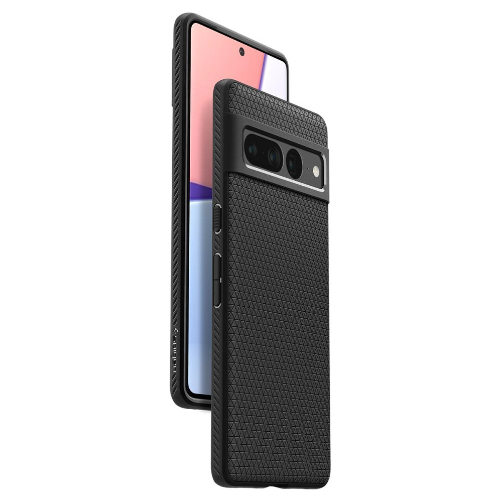 Hurtownia GSM - Etui Spigen Liquid Air Google Pixel 7 Pro Matt Fekete - SPN2557 - {ean13} - Hurt