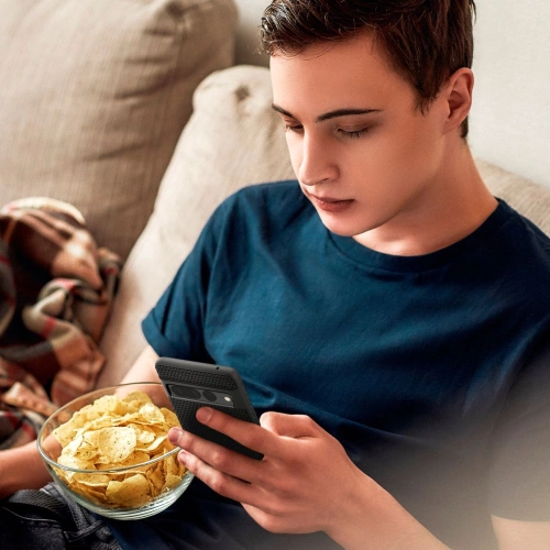 Etui Spigen Liquid Air Google Pixel 7 Pro Matte Black