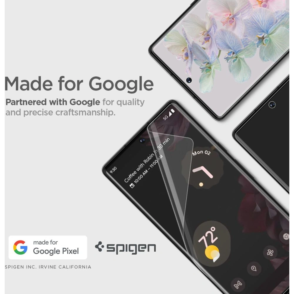 Wholesale Spigen Neo Flex Google Pixel 7 Pro Clear [2 PACK] - SPN2558 - {ean13} - Hurt