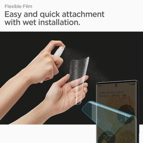 Folia Spigen Neo Flex Google Pixel 7 Pro Clear [2 PACK]