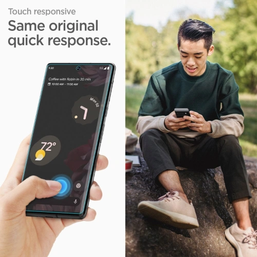 Folia Spigen Neo Flex Google Pixel 7 Pro Clear [2 PACK]