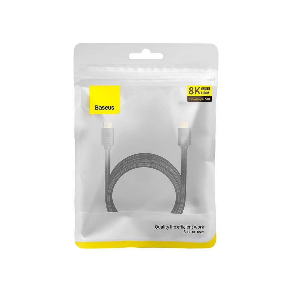 Hurtownia GSM - HDMI kábel HDMI Baseus High Definition 5m, 8K (fekete) - BSU3626 - {ean13} - Hurt