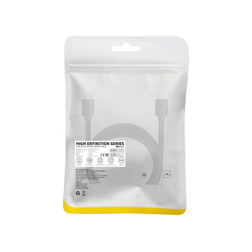 Hurtownia GSM - HDMI kábel HDMI Baseus High Definition 5m, 8K (fekete) - BSU3626 - {ean13} - Hurt