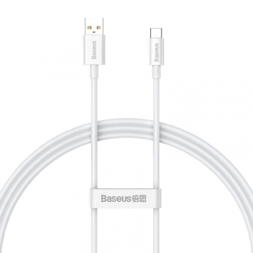 Baseus Distributor - 6932172614799 - BSU3628 - Baseus Superior Series USB-USB-C Cable, 100W, 1m (white) - B2B homescreen