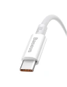 Hurtownia GSM - Kabel USB do USB-C Baseus Superior Series, 100W, 1m (bílý) - BSU3628 - {ean13} - Hurt