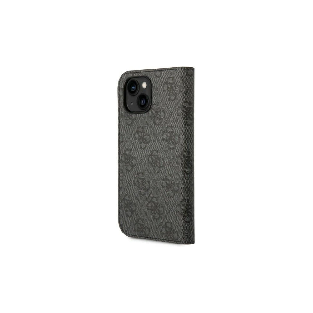 Hurtownia GSM - Etui Guess GUBKP14MHG4SHK Apple iPhone 14 Plus / 15 Plus černý/black book 4G Vintage Gold Logo - GUE2188 - {ean13} - Hurt