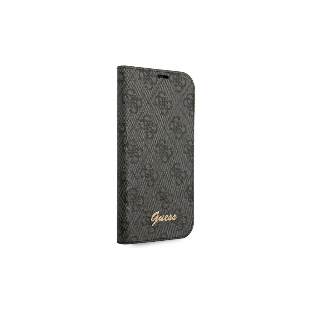 Hurtownia GSM - Etui Guess GUBKP14MHG4SHK Apple iPhone 14 Plus / 15 Plus černý/black book 4G Vintage Gold Logo - GUE2188 - {ean13} - Hurt