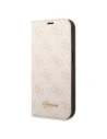 Etui Guess GUBKP14MHG4SHP Apple iPhone 14 Plus / 15 Plus růžový/pink book 4G Vintage Gold Logo