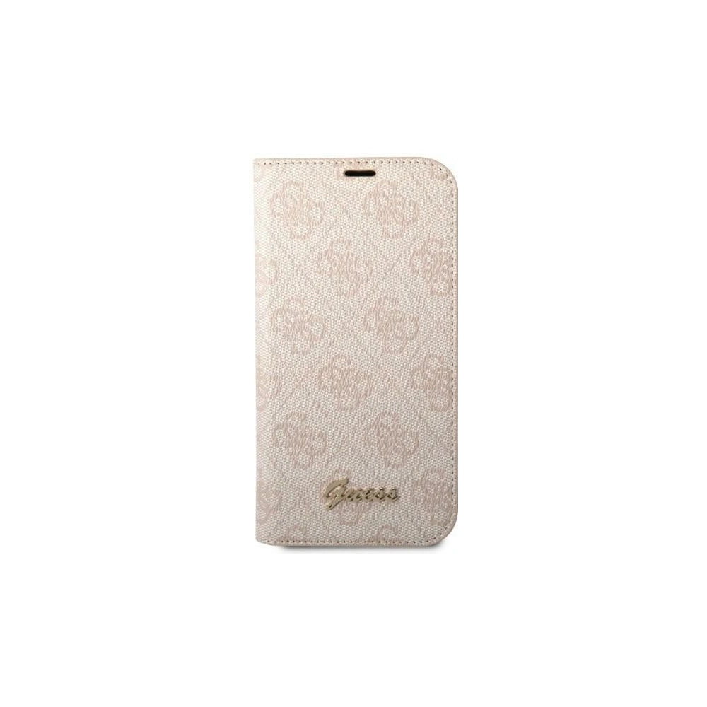 Hurtownia GSM - Etui Guess GUBKP14MHG4SHP Apple iPhone 14 Plus / 15 Plus růžový/pink book 4G Vintage Gold Logo - GUE2189 - {ean13} - Hurt