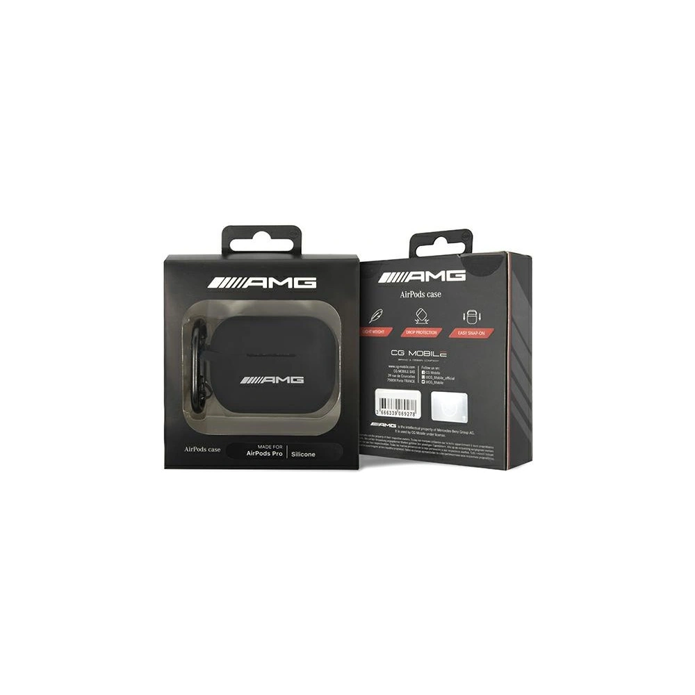 Hurtownia GSM - Case Mercedes AMG AMAPRBK Apple AirPods Pro schwarz/schwarz Silikon Big Logo - MRS62 - {ean13} - Hurt
