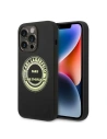 Etui Karl Lagerfeld KLHCP14LSRSGRCK Apple iPhone 14 Pro hardcase černý/black Silicone RSG