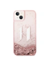 Hurtownia GSM - Etui Karl Lagerfeld KLHCP14MLBKLCP Apple iPhone 14 Plus / 15 Plus růžový/pink hardcase Liquid Glitter Big KL - KLD1178 - {ean13} - Hurt