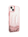 Hurtownia GSM - Etui Karl Lagerfeld KLHCP14MLBKLCP Apple iPhone 14 Plus / 15 Plus růžový/pink hardcase Liquid Glitter Big KL - KLD1178 - {ean13} - Hurt