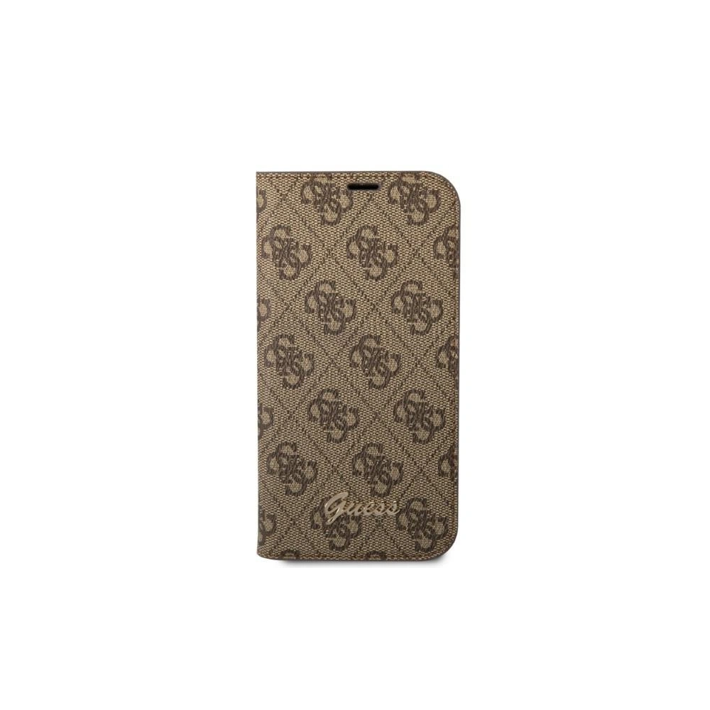 Hurtownia GSM - Etui Guess GUBKP14SHG4SHW Apple iPhone 14 barna/brown könyv 4G Vintage Gold Logo - GUE2193 - {ean13} - Hurt