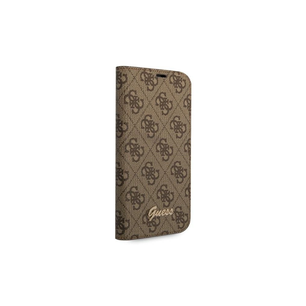 Hurtownia GSM - Etui Guess GUBKP14SHG4SHW Apple iPhone 14 barna/brown könyv 4G Vintage Gold Logo - GUE2193 - {ean13} - Hurt