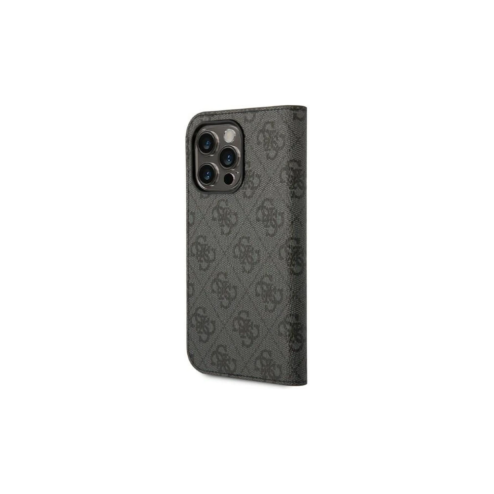 Hurtownia GSM - Etui Guess GUBKP14XHG4SHK Apple iPhone 14 Pro Max negru/black book 4G Vintage Gold Logo - GUE2194 - {ean13} - Hurt