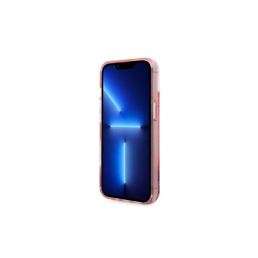 Hurtownia GSM - Case Karl Lagerfeld KLHCP14SLBKLCP Apple iPhone 14 rosa/pink Hartschale Liquid Glitter Big KL - KLD1181 - {ean13} - Hurt
