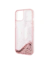 Wholesale Karl Lagerfeld KLHCP14SLBKLCP Apple iPhone 14 pink hardcase Liquid Glitter Big KL - KLD1181 - {ean13} - Hurt