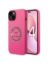Etui Karl Lagerfeld KLHCP14SSRSGRCF Apple iPhone 14 hardcase roz/pink Silicon RSG