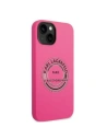 Hurtownia GSM - Etui Karl Lagerfeld KLHCP14SSRSGRCF Apple iPhone 14 keménytok rózsaszín/pink Szilikon RSG - KLD1182 - {ean13} - Hurt