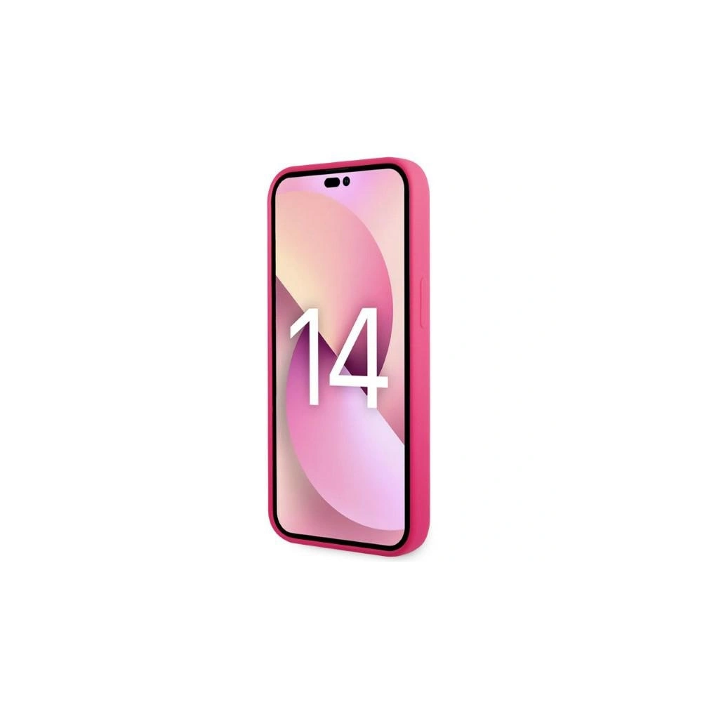 Hurtownia GSM - Etui Karl Lagerfeld KLHCP14SSRSGRCF Apple iPhone 14 keménytok rózsaszín/pink Szilikon RSG - KLD1182 - {ean13} - Hurt