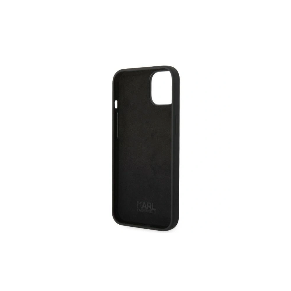 Hurtownia GSM - Etui Karl Lagerfeld KLHCP14SSRSGRCK Apple iPhone 14 keménytok fekete/szilikon RSG - KLD1183 - {ean13} - Hurt
