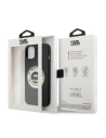 Hurtownia GSM - Etui Karl Lagerfeld KLHCP14SSRSGRCK Apple iPhone 14 keménytok fekete/szilikon RSG - KLD1183 - {ean13} - Hurt