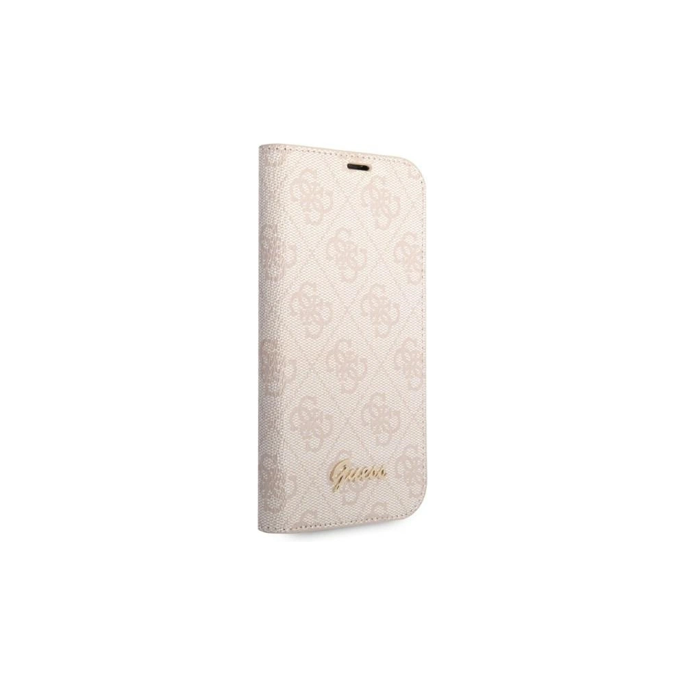 Hurtownia GSM - Etui Guess GUBKP14XHG4SHP Apple iPhone 14 Pro Max růžový/pink book 4G Vintage Gold Logo - GUE2195 - {ean13} - Hurt