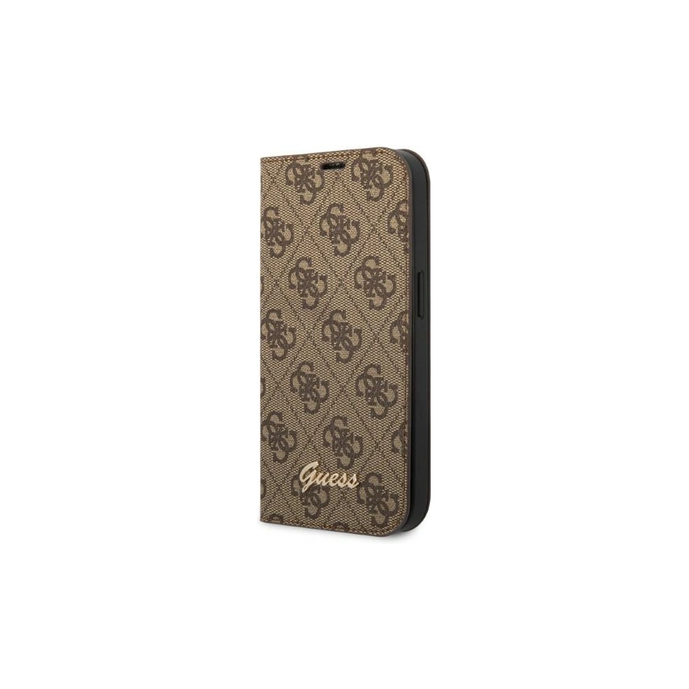 Hurtownia GSM - Etui Guess GUBKP14XHG4SHW Apple iPhone 14 Pro Max hnědý/brown book 4G Vintage Gold Logo - GUE2196 - {ean13} - Hurt