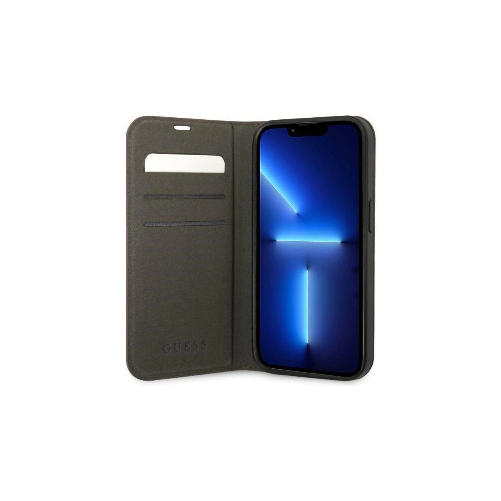 Hurtownia GSM - Case Guess GUBKP14XHG4SHW Apple iPhone 14 Pro Max braun/brown Buch 4G Vintage Gold Logo - GUE2196 - {ean13} - Hurt