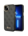 Guess GUHCP14SHG4SHK Apple iPhone 14 black hard case 4G Vintage Gold Logo