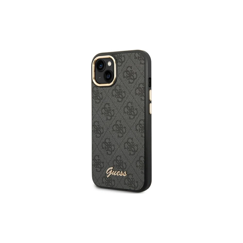 Hurtownia GSM - Etui Guess GUHCP14SHG4SHK Apple iPhone 14 černé/black hard case 4G Vintage Gold Logo - GUE2197 - {ean13} - Hurt